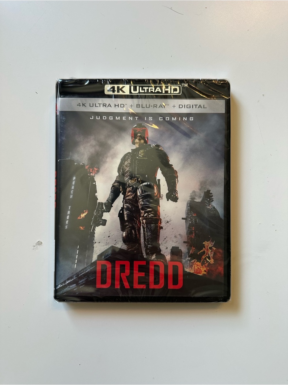 Dredd (4K UHD + Blu-ray + Digital, 2012) Karl Urban NEW